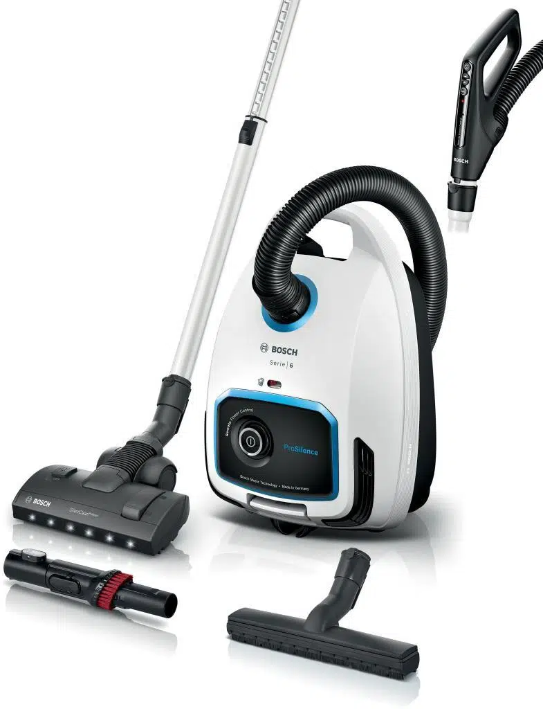 Bosch BGB6SIL0L Serie 6 Toz torbalı Süpürge ProSilence Beyaz