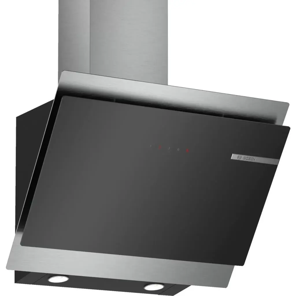 Bosch DWK68AK60T Siyah Cam Eğik Davlumbaz